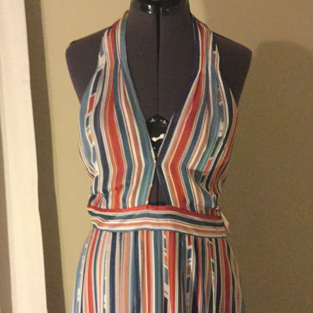 Astr halter dress